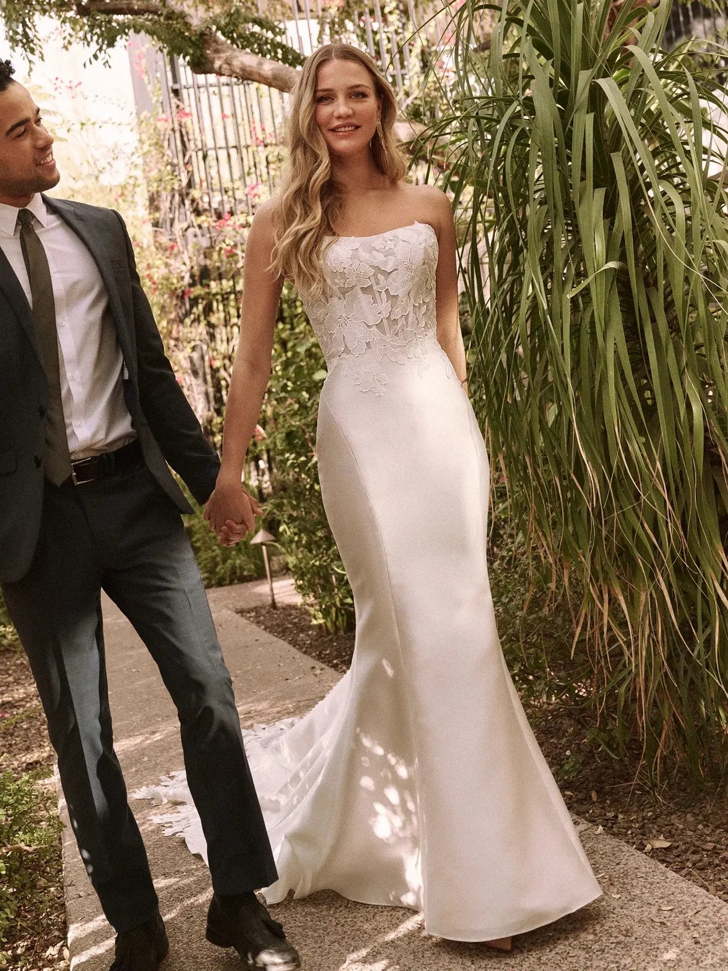 Chic and Sophisticted: Timeless Rebecca Ingram Gowns for Fall Brides Image