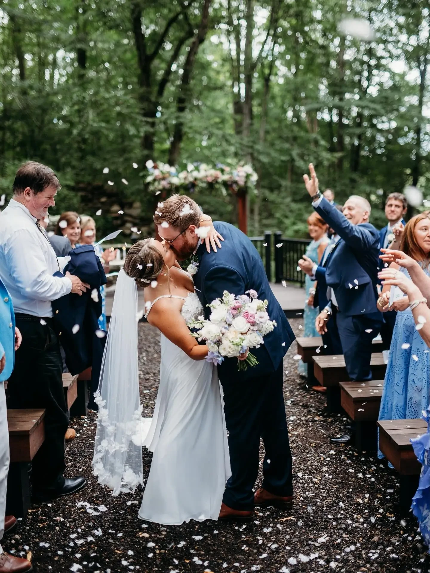 Katie and Kevin, real bride and groom wedding photo