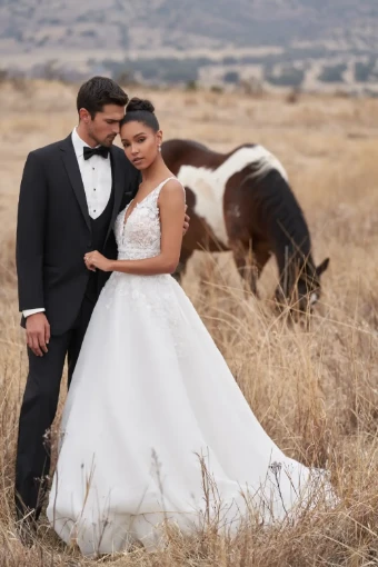 Allure Bridals 9752L 9752L #1 Ivory/Champagne/Nude thumbnail