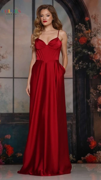 Colors Dress  Style #3743 #4 thumbnail