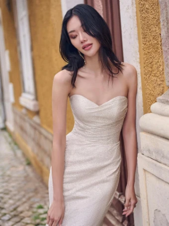 Maggie Sottero Anniston Lane #5 Champagne thumbnail