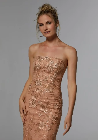 MLNY  Style #72936 #3 Navy Jade Apricot thumbnail