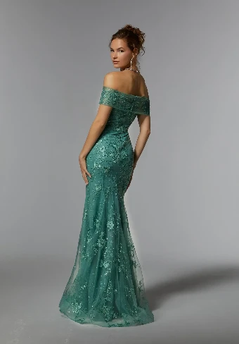 MLNY  Style #72936 #2 Navy Jade Apricot thumbnail