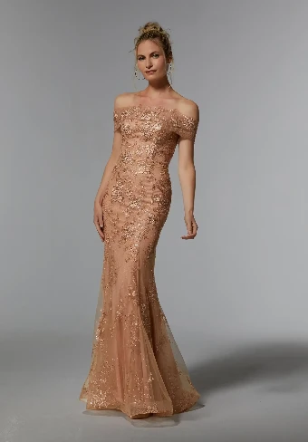 MLNY  Style #72936 #4 Navy Jade Apricot thumbnail