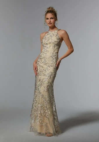 MLNY  Style #72939 #0 Black Silver Sage Navy Champagne Eggplant Slate Lavender Dusty Rose/Blush thumbnail