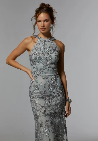 MLNY  Style #72939 #1 Black Silver Sage Navy Champagne Eggplant Slate Lavender Dusty Rose/Blush thumbnail