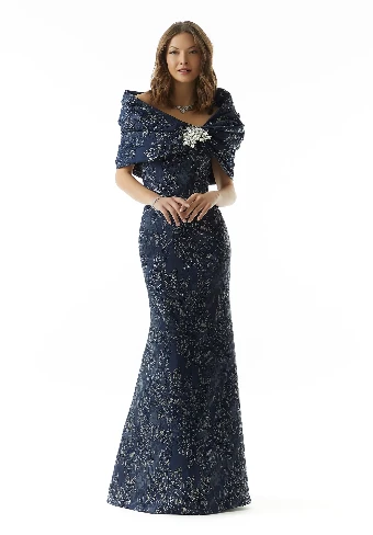 MLNY  Style #73017 #4 Black Red Navy/Gold Silver Sage thumbnail