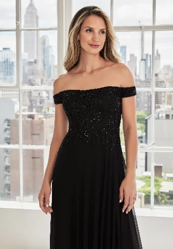 MLNY  Style #73105 #0 Black Dusty Rose Periwinkle thumbnail