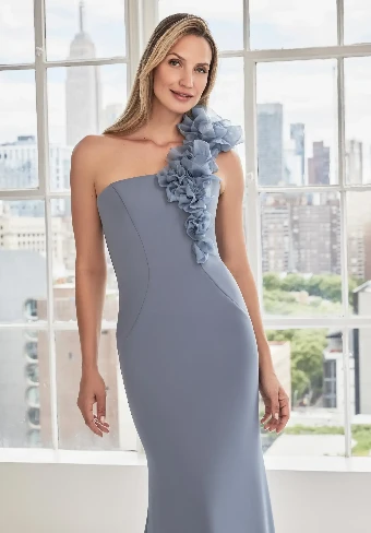 MLNY  Style #73108 #2 Red Ivory Rose Navy Slate thumbnail