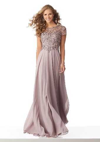 MLNY  Style #71824 #0 Lilac Navy Champagne Eggplant Slate Emerald thumbnail