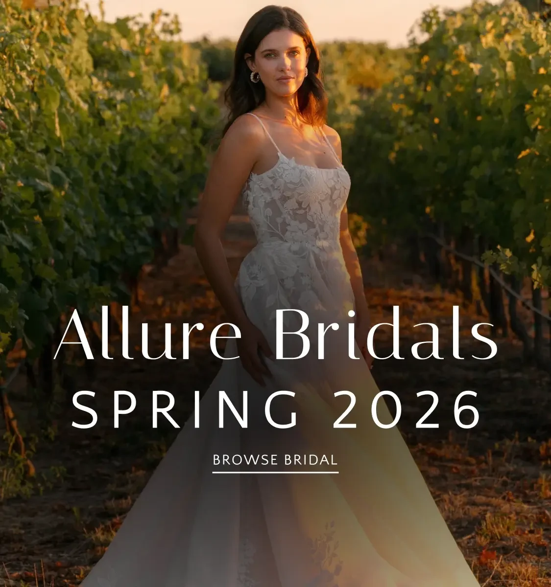 Allure Bridals Mobile Banner