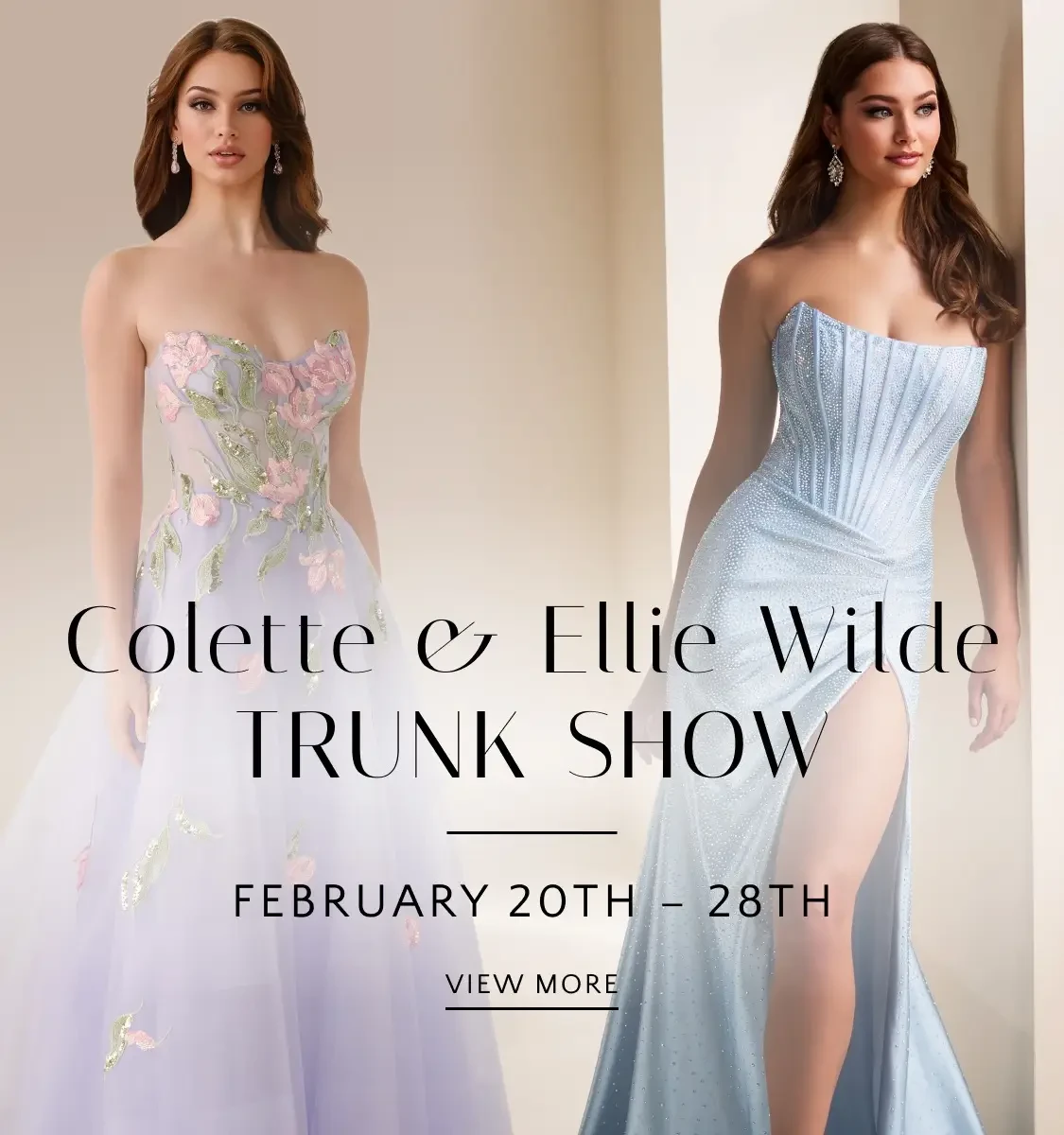 Colette & Ellie Wilde Trunk Show