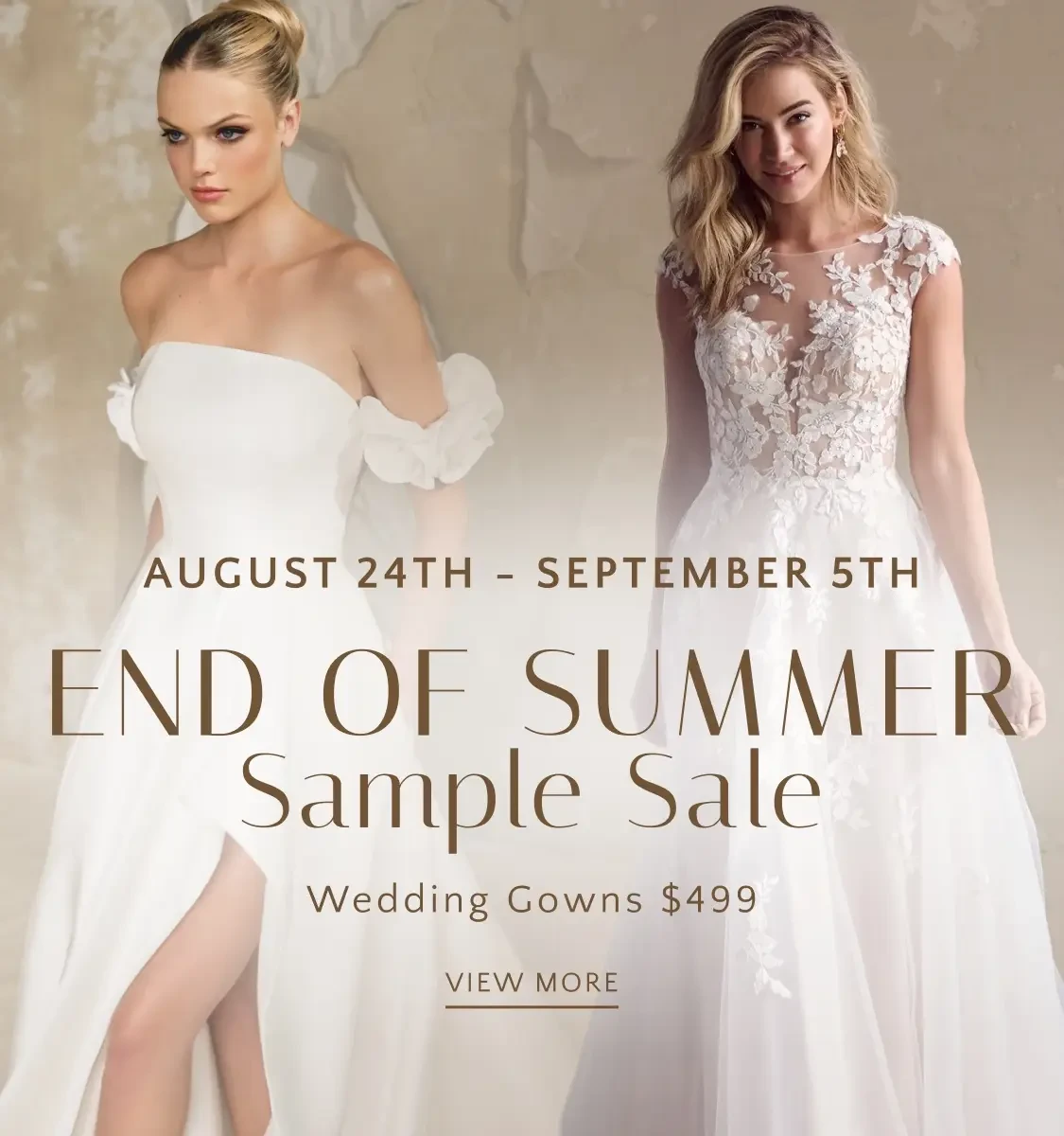 End of Summer Sample Sale
