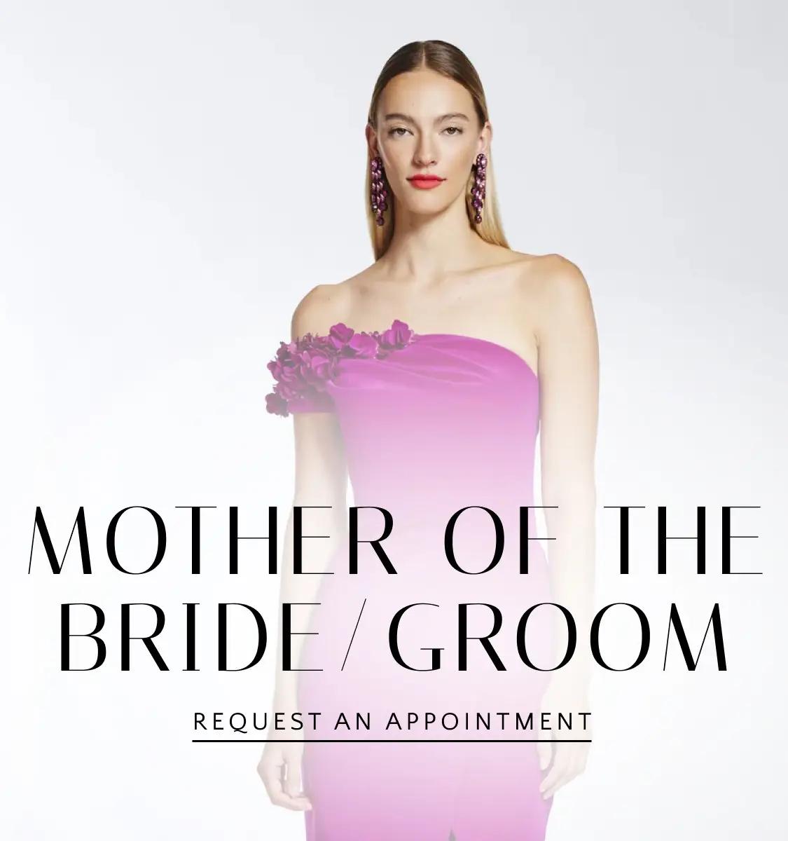 mother of the bride/groom banner for mobile